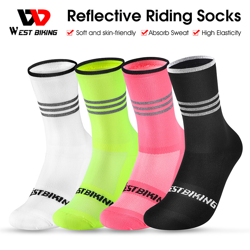 Cycling Socks Breathable Compression Athletic Sports Football Socks EUR 37-43