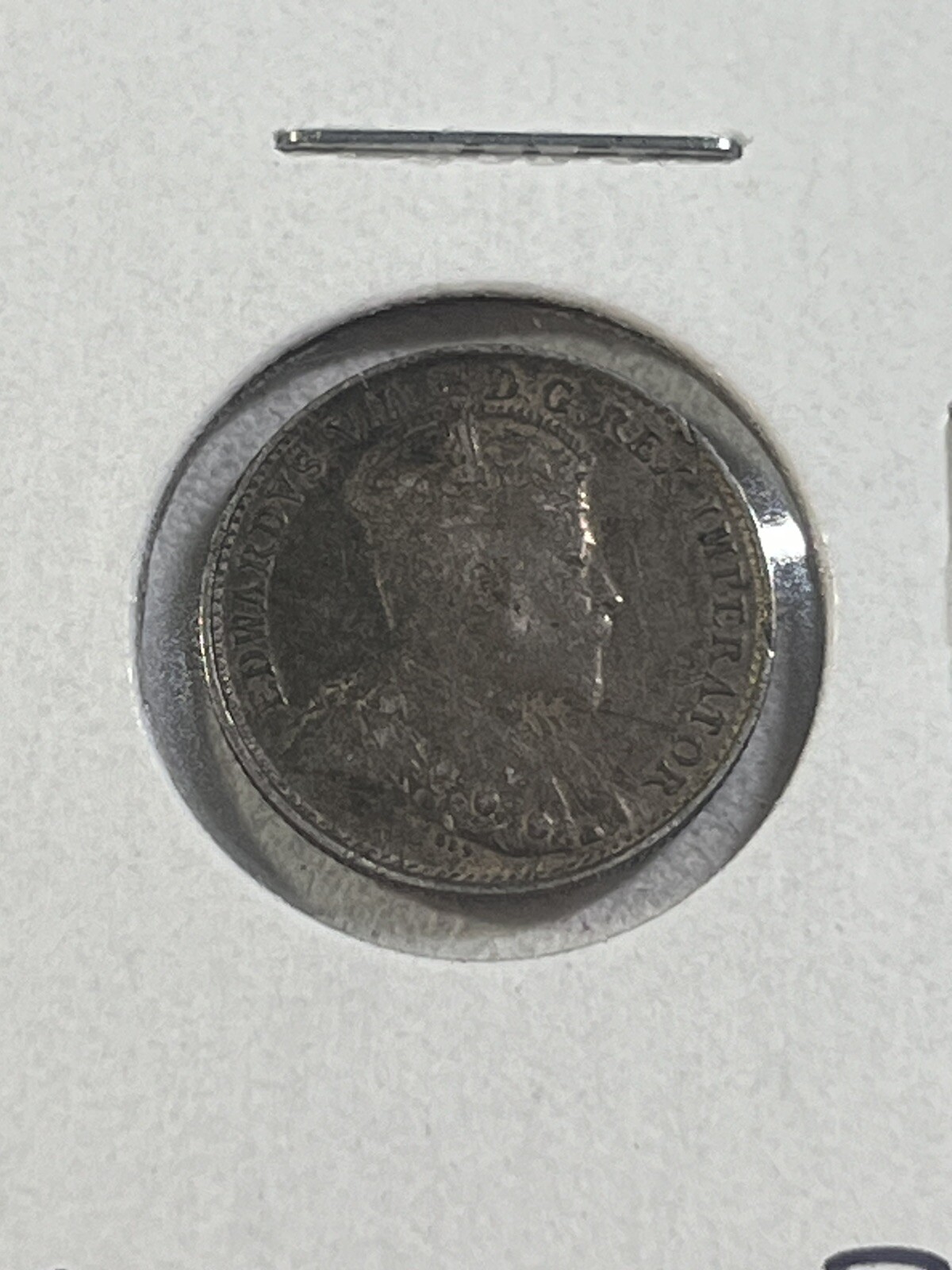 1904 Canada 5 Cents Small Silver Coin