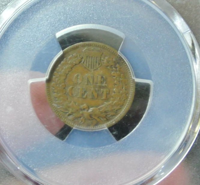 1908-s Indian Cent PCGS VF30 PQ key date