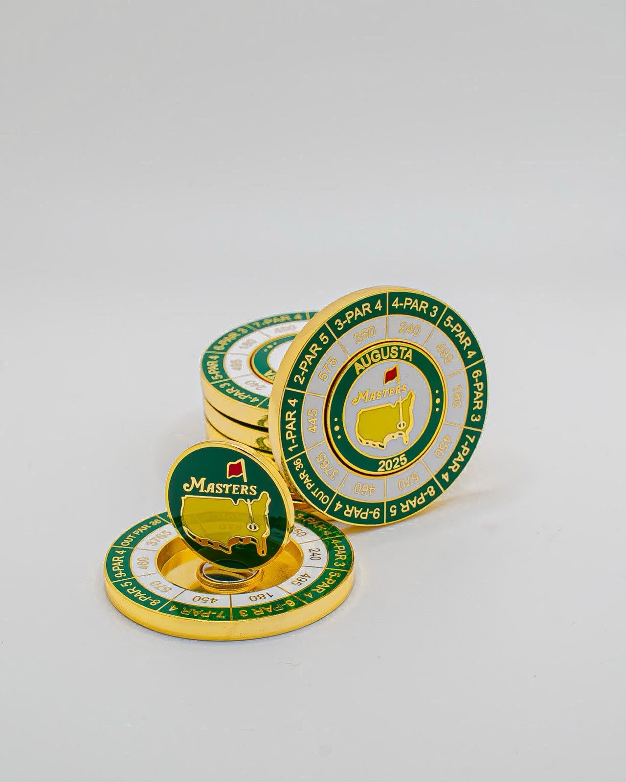 2025 Masters Tournament Coin and Magnetic Ball Marker Augusta National Mondomark