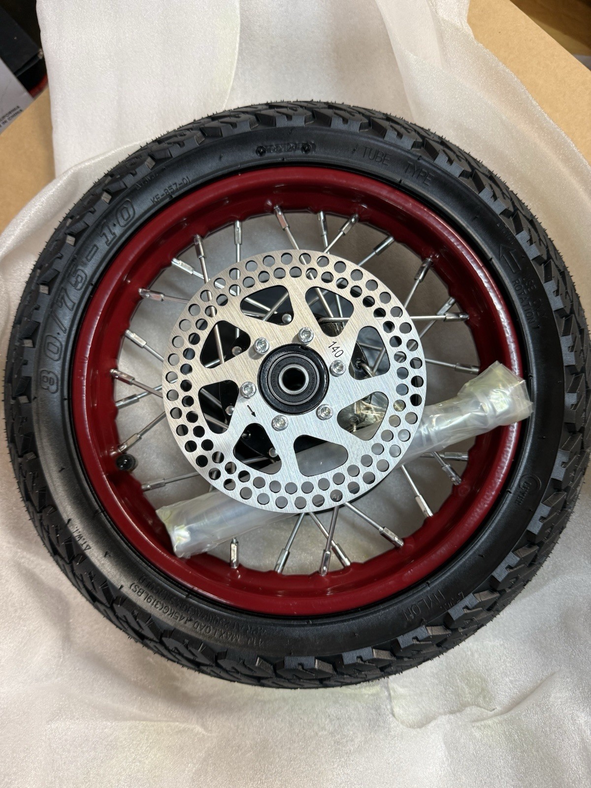 Rear Wheel Assembly for Indian eFTR Jr Rear Wheel RAZOR BRAND!