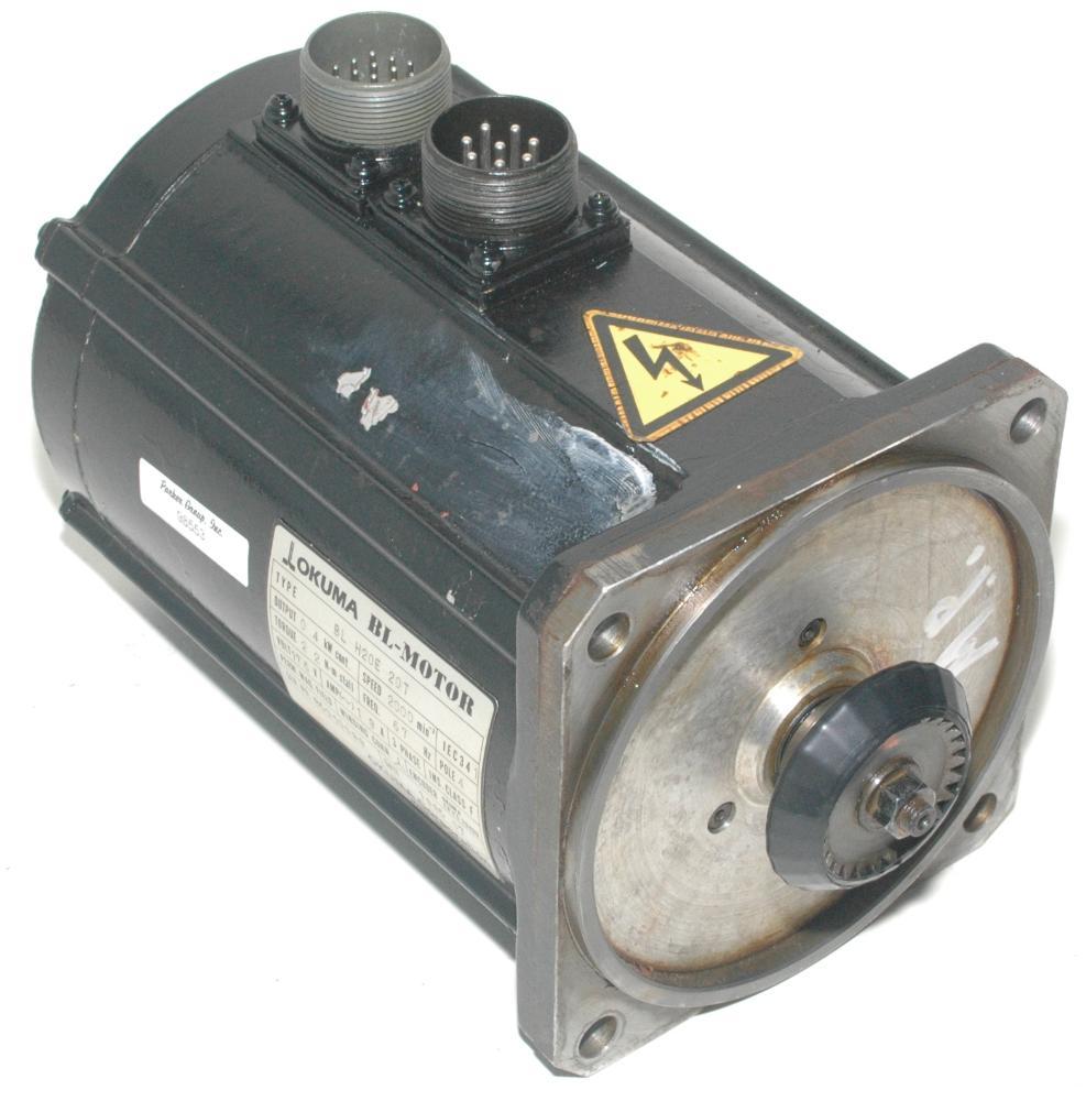 Okuma AC Servo Motor ​BL-H20E-20T *REPAIR EVALUATION ONLY* [PZJ]