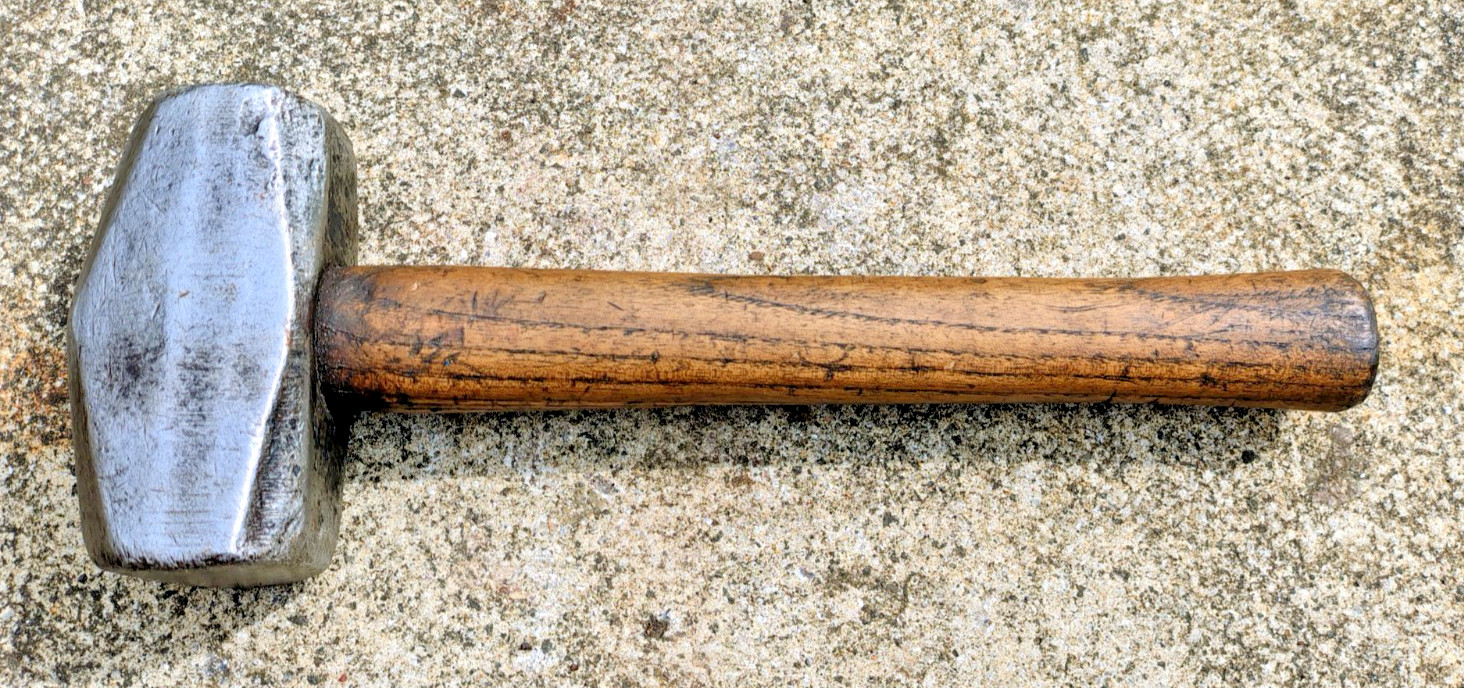 Vintage Club Lump Hammer 4.2 lbs Weight - Good solid vinatge tool