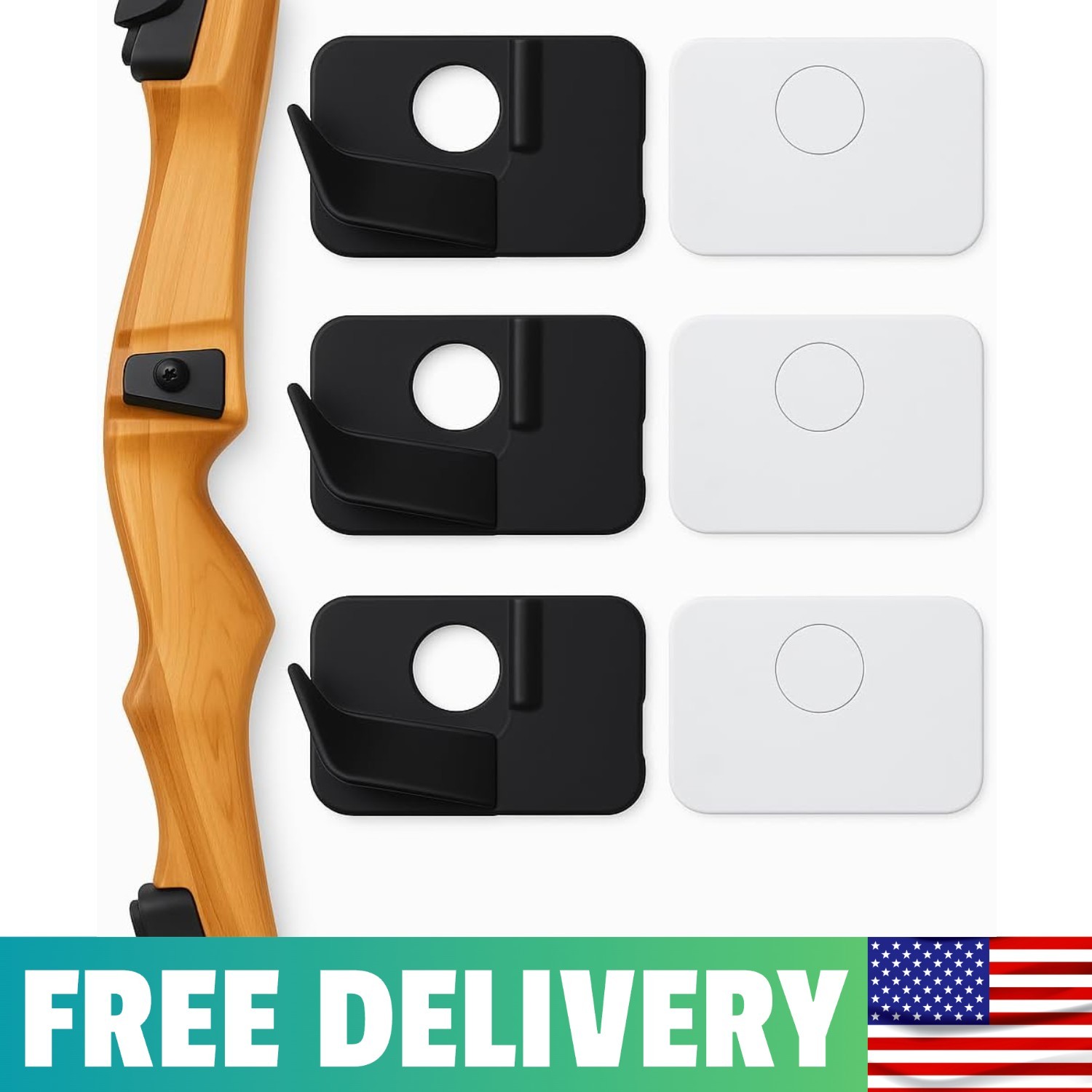 6/3Ct Arrow Rest For Recurve Bow - Right/Left Hand Recurve Arrow Rest Recurve