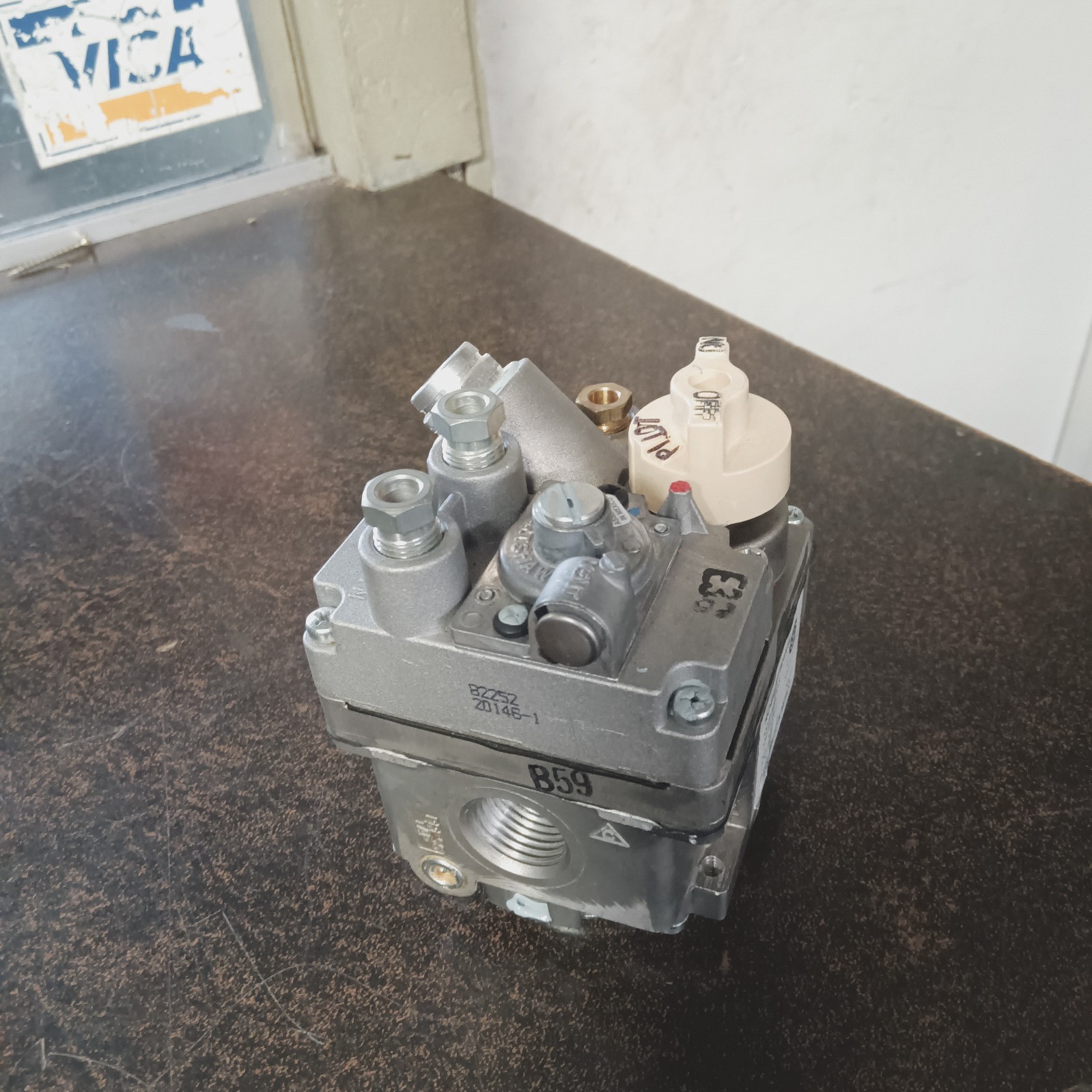 Pitco P5045642 Gas Valve, 1/2", 7000BNSGOR, Natural Gas