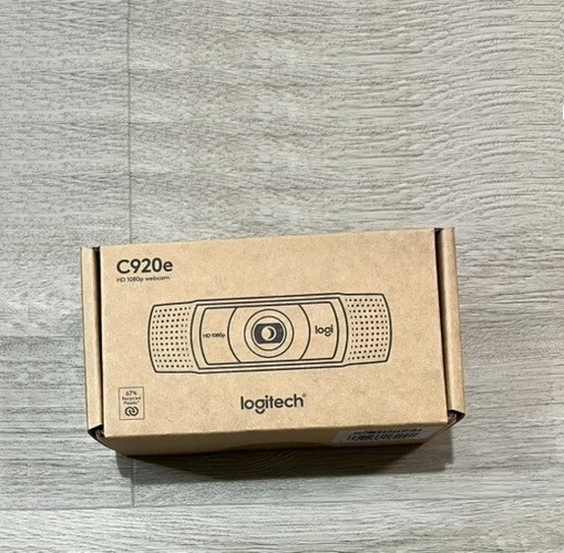 Logitech C920e Full HD 1080p Webcam, New Sealed Box