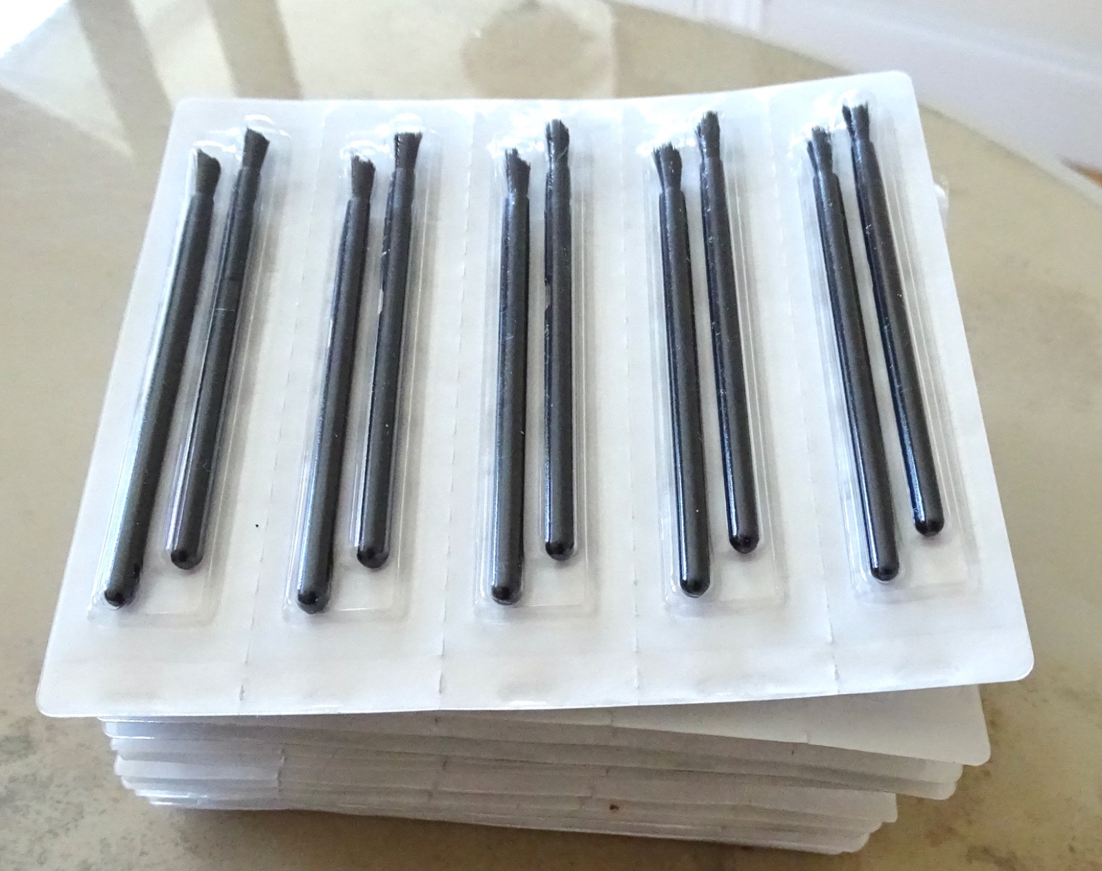 140 applicator brushes SEALED lash brush makeup brows sterile no serum
