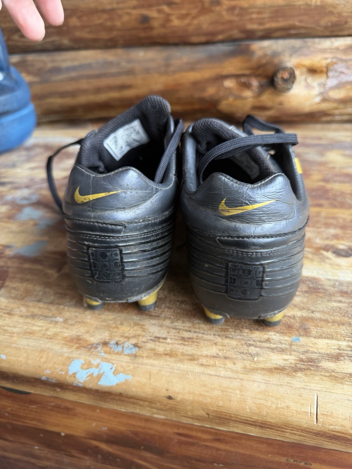 NIKE TOTAL 90 SHIFT FG Vintage Soccer Cleats Football Boots Sz 10 US