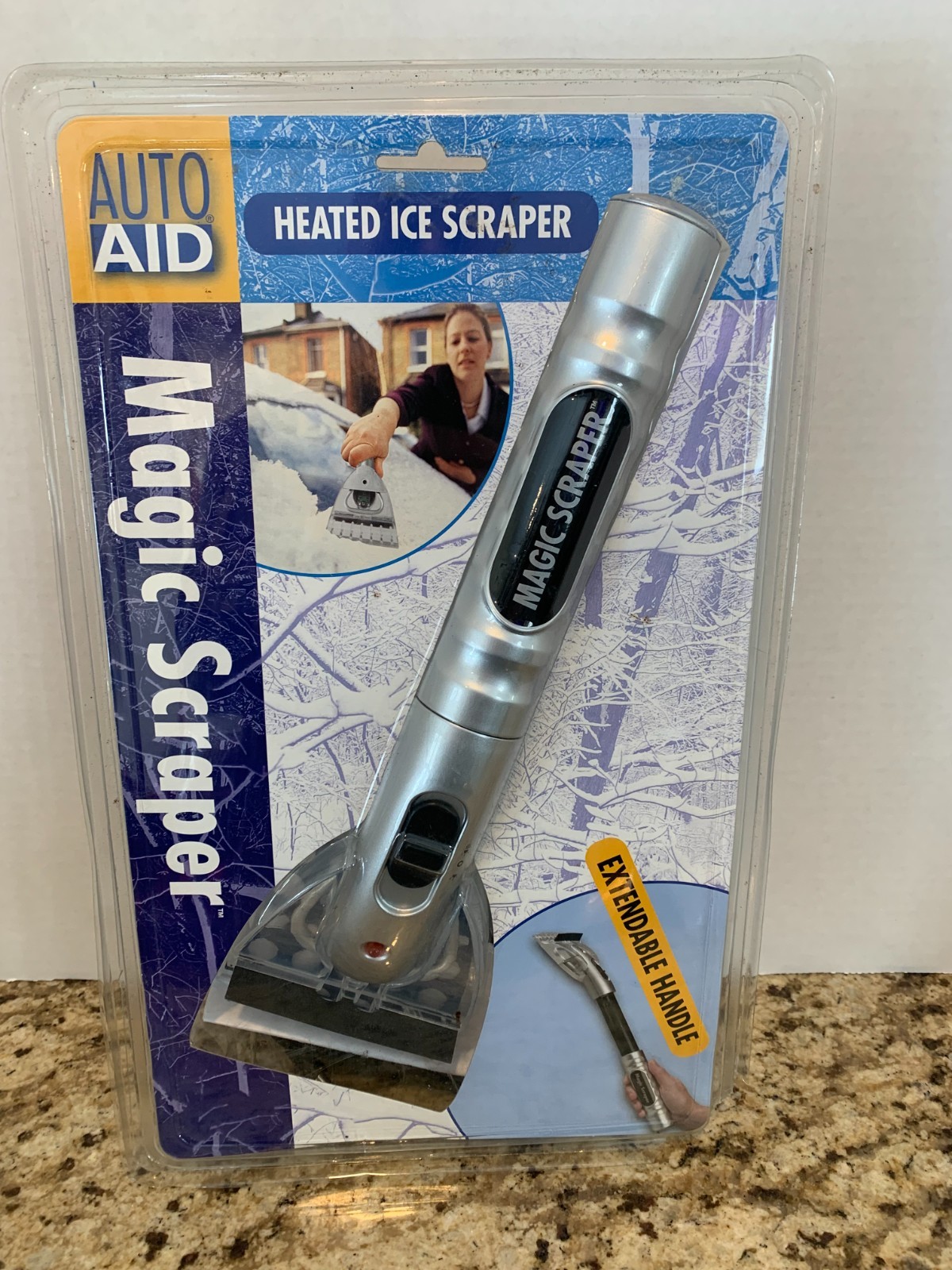 Auto Aid Heated Ice Scraper New in Box