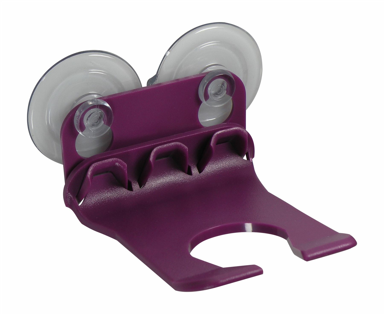 Wave Hooks - Bathtub Wine Glass Holder - Purple