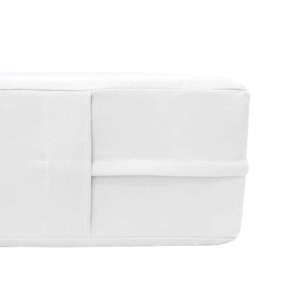 |SLIPCOVER ONLY|S5 Daybed Mattress Bolster Pillow Cover Knife Edge Queen AD106