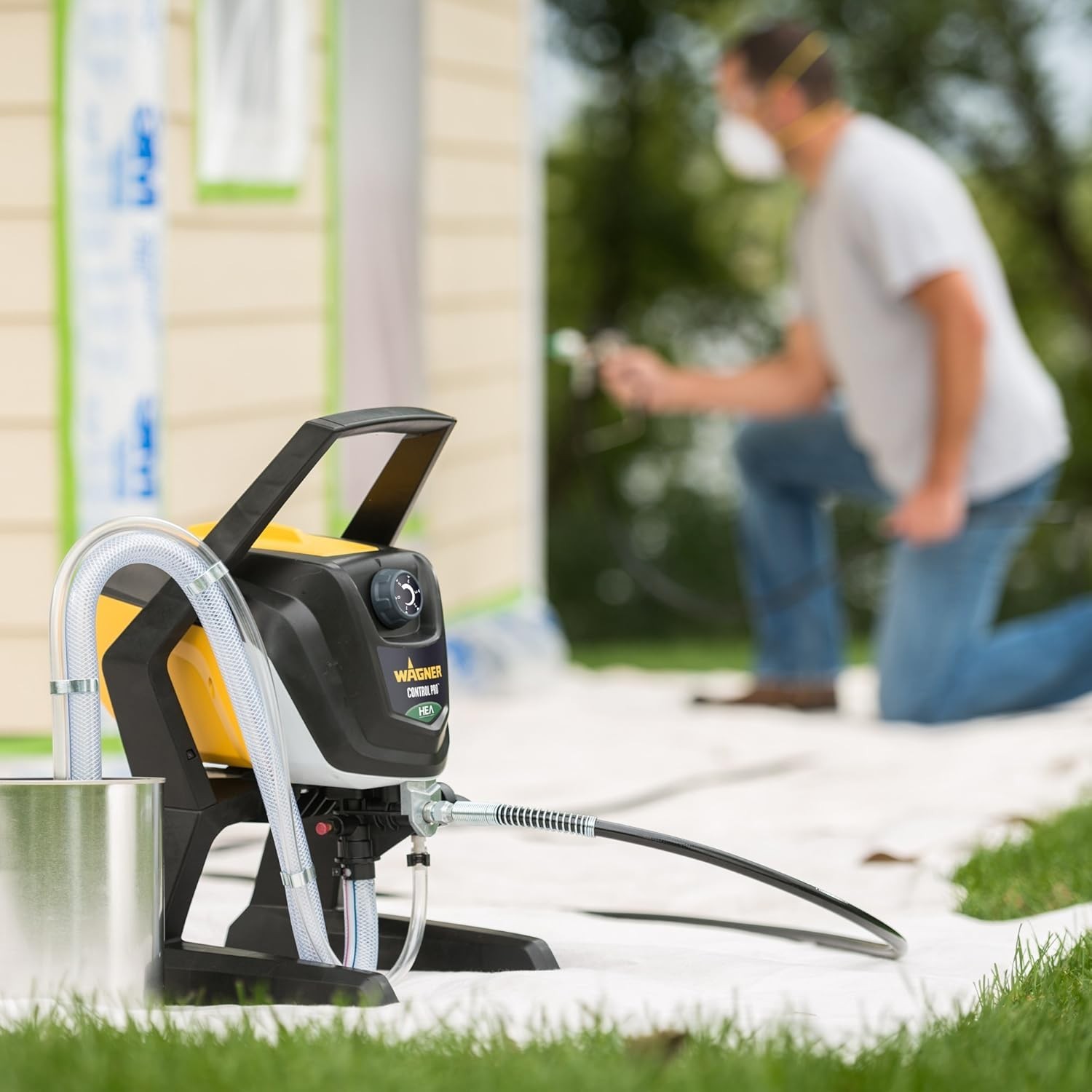 Professional-Quality Paint Finish: Control Pro 150 Airless Sprayer with HEA Tech