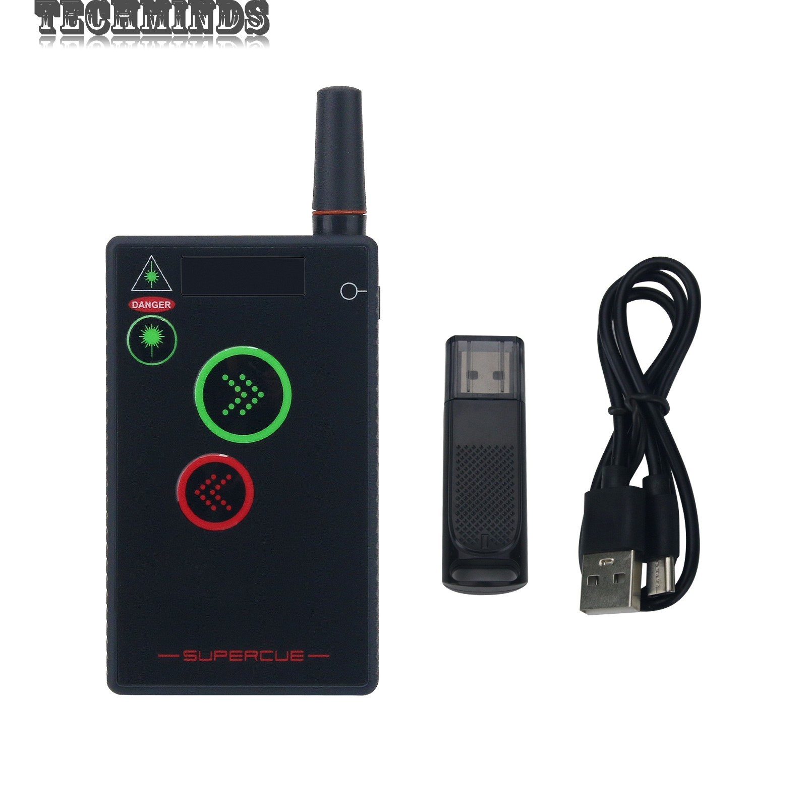 SUPERCUE Mini Intelligent PPT Presenter Remote Control Receiver Transmitter