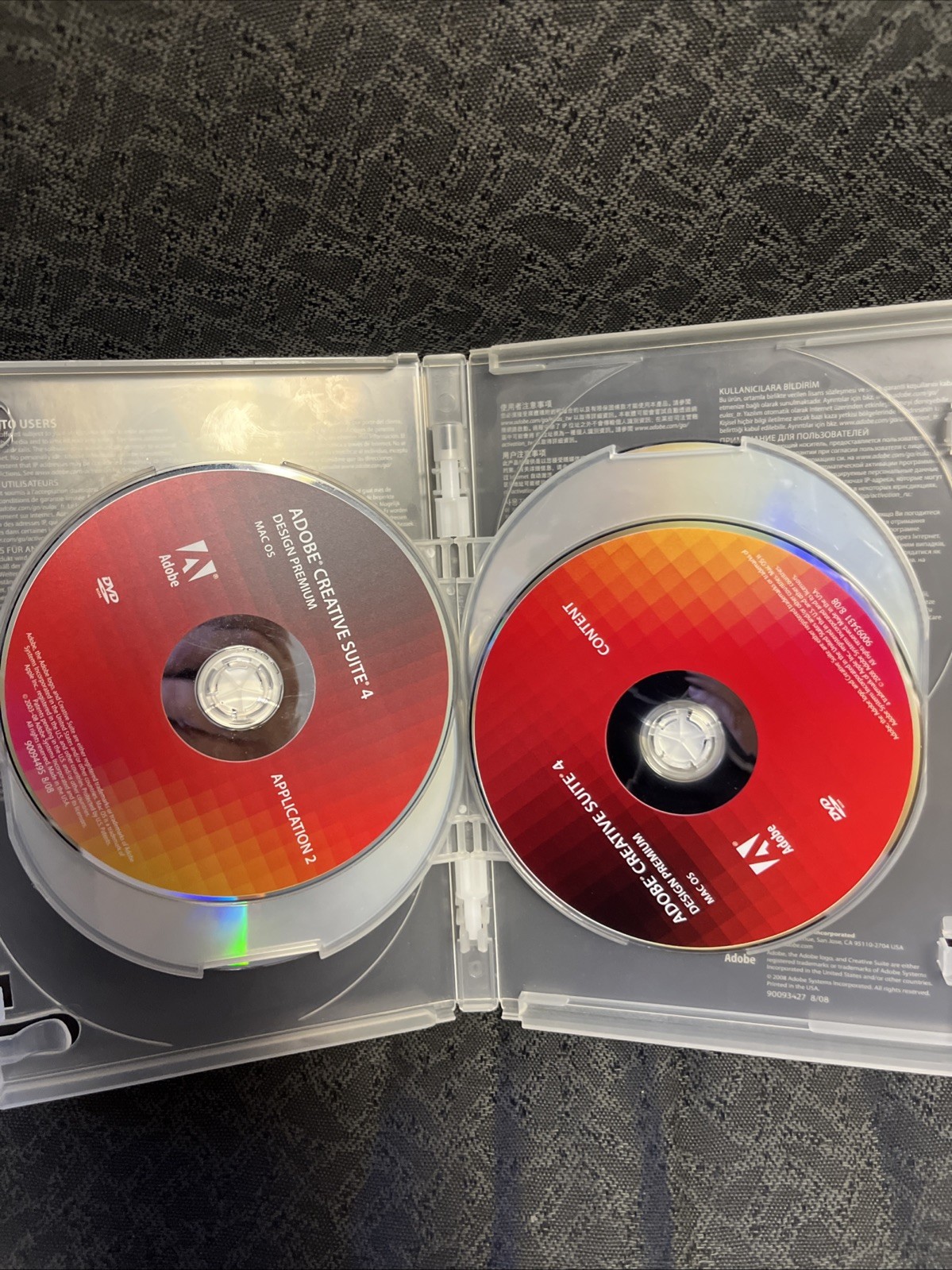 Adobe Creative Suite 4 CS4 Design Premium MAC OS Full Edition w/ Serial Code