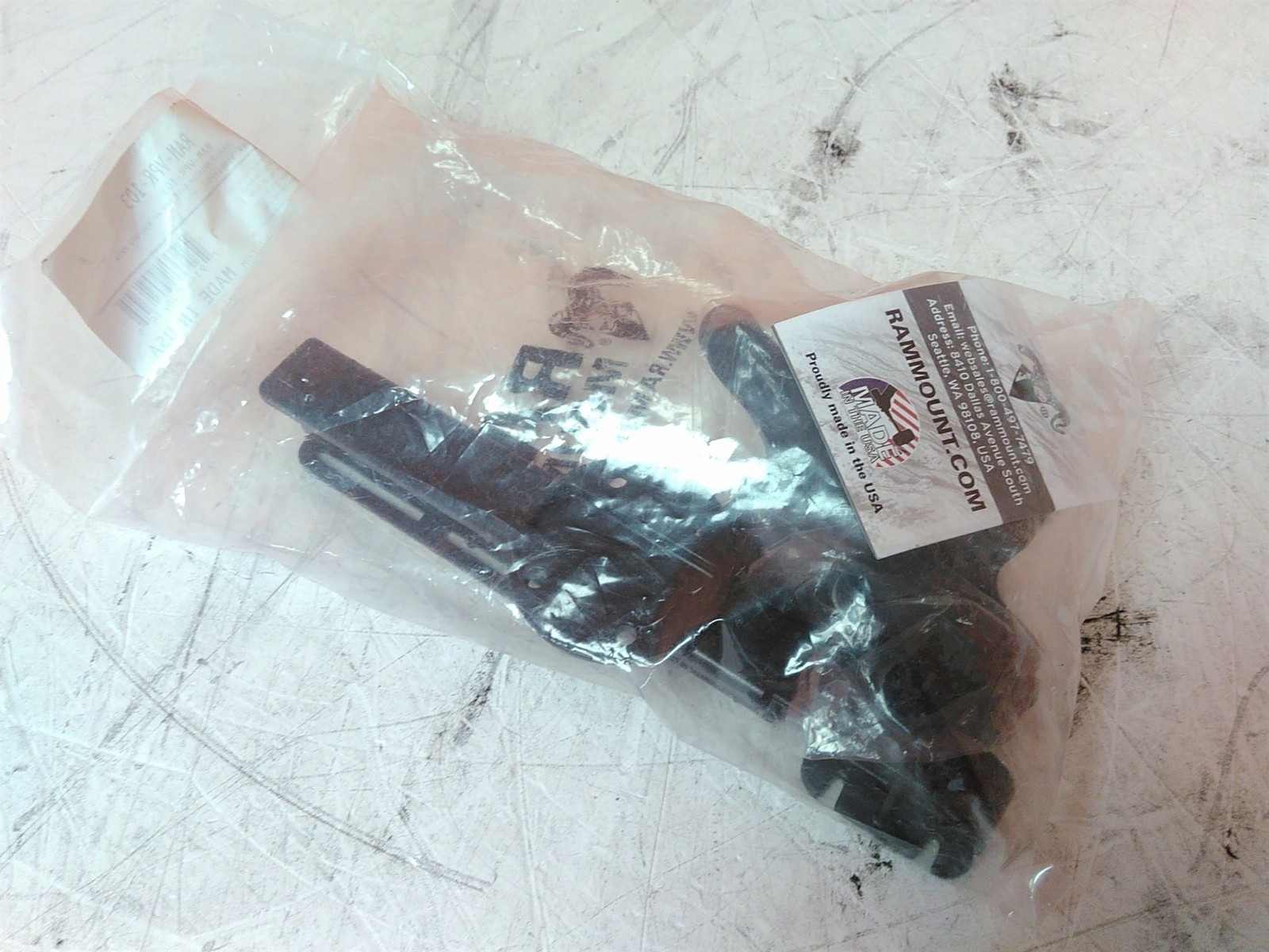 NEW Ram Mount RAM-VPR-103 Vehicle Printer Base for HP-450/470