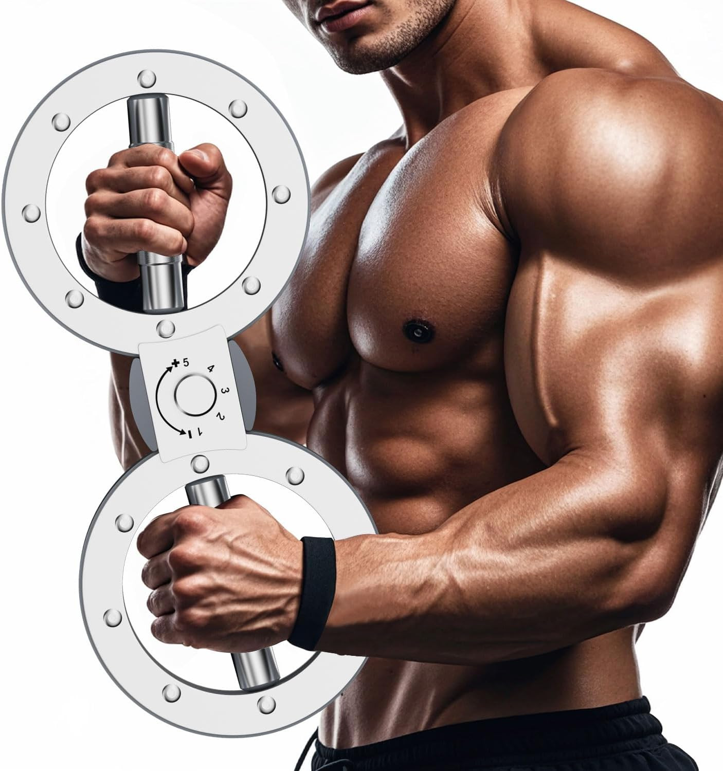 Adjustable Resistance Burn Machine for Forearm Strength Training and Arm Workout