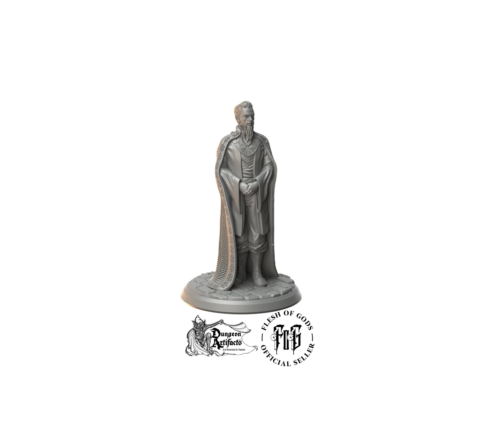 Cult Counselor - Flesh of Gods Miniatures Wargaming D&D DnD A Cult of Mortality