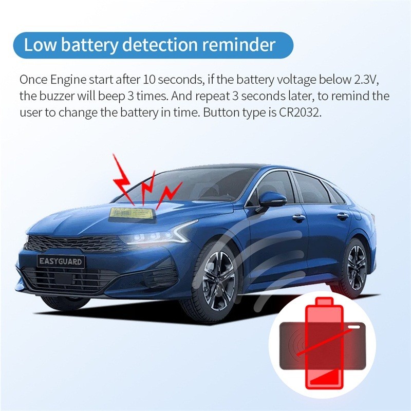 EASYGUARD RFID Car Motorcycle Engine Automatic Wireless Immobilizer System DC12V