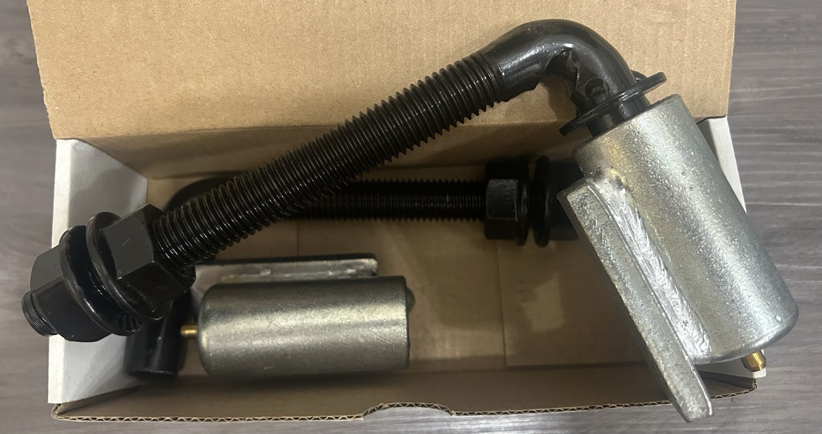 3/4" J-Bolt Gate Hinge | Heavy Duty 7" Adjustable Barrel | 1 Pair (2 QTY)