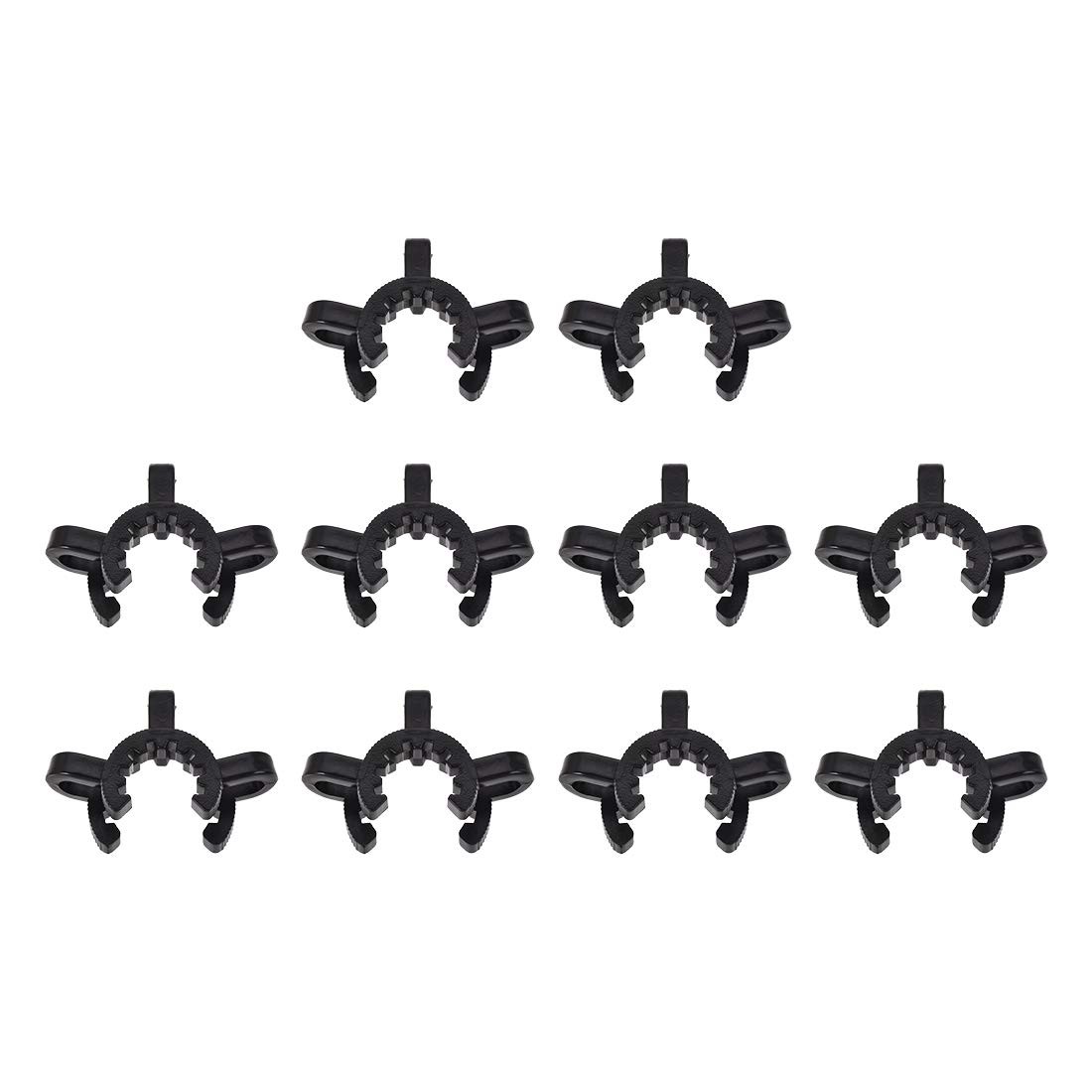 uxcell Lab Joint Clip Plastic Clamp Mounting Clips for 14/20 or 14/35 Glass T...