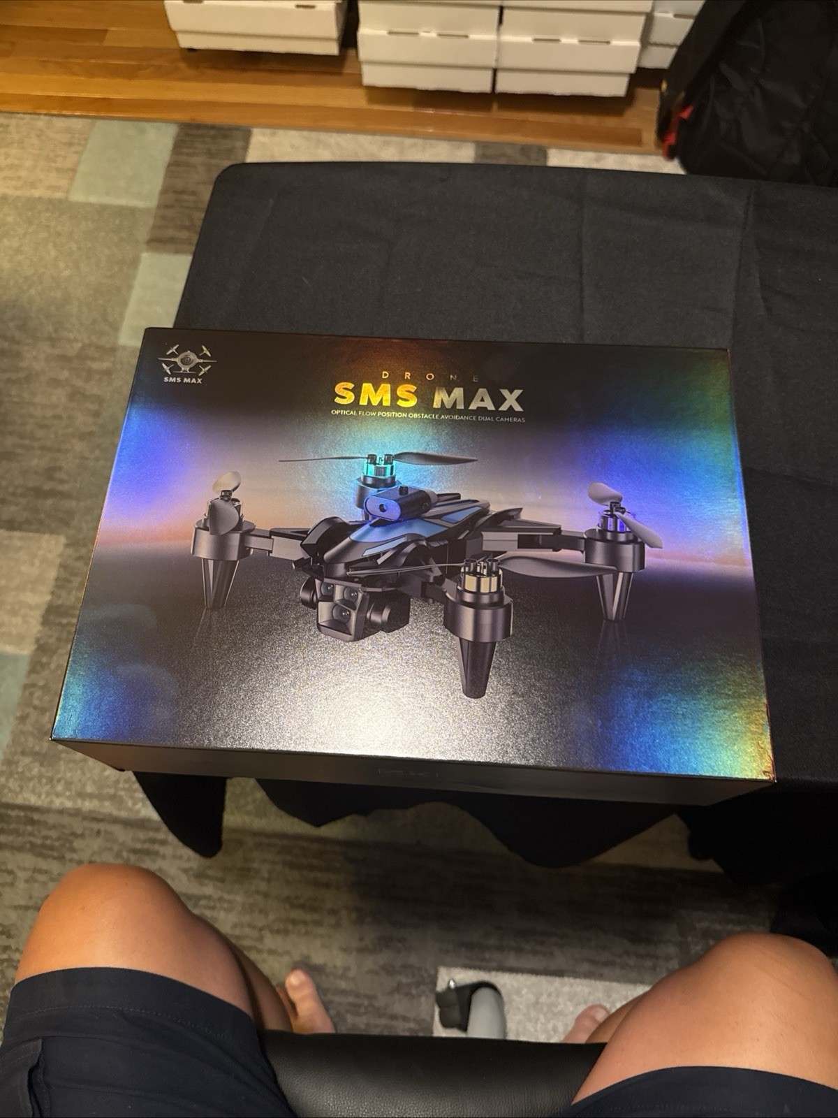 SMS MAX Drone Obstacle Avoidance Dual Cameras Optical Flow Position