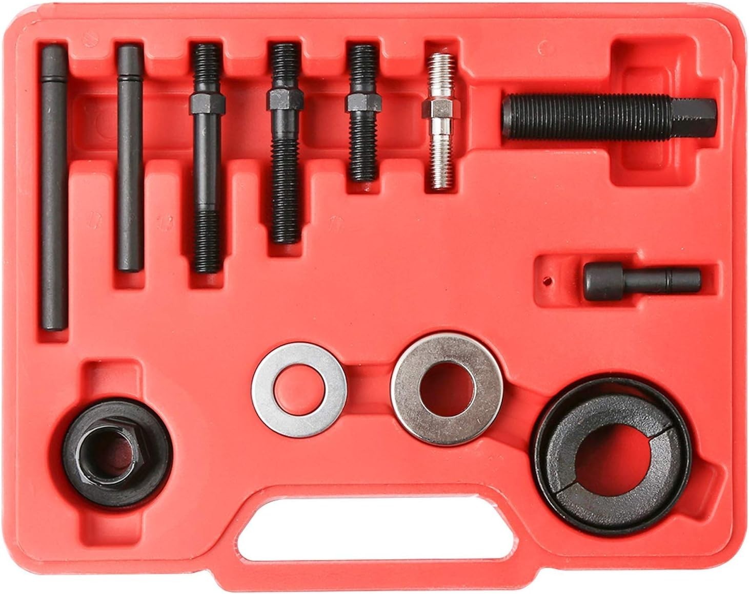 Kit 12 piezas extractor/instalador poleas dirección alternador bomba