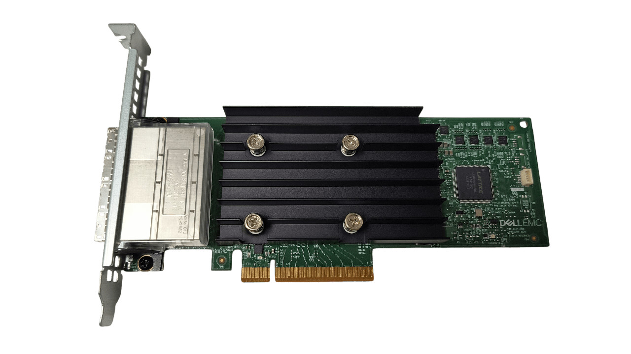 Dell 1KH9T HBA355e Quad Port 12GB SAS Host Bus Adapter 38T13 Full Height