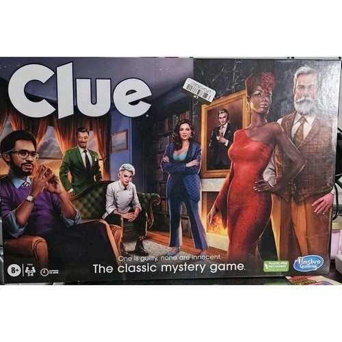 Clue Board Game Blackmail Never Pays Mystery Classic Hasbro 8+ New Sealed