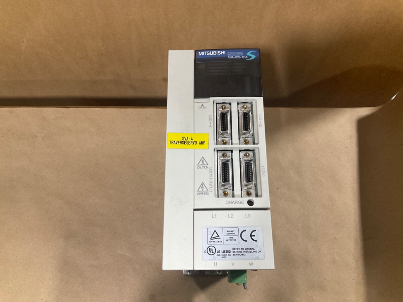 MITSUBISHI MR-J2S-70A  AC SERVO DRIVE #100T8
