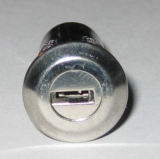 2 X SPST Rotary Keylock Switch - 2 Position Switchlock - 1/2" Dia. Panel Mount