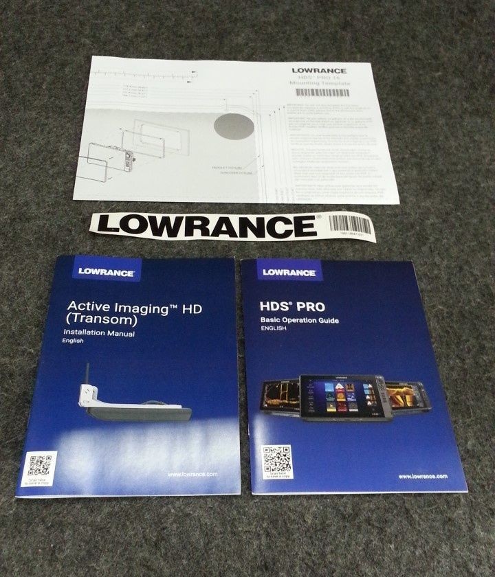 LOWRANCE HDS PRO 16 Fishfinder/Chartplotter + ActiveImaging 3-In-1 Transducer *