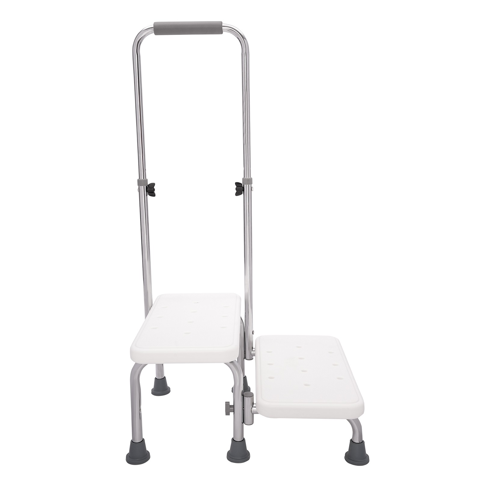 Heavy Duty 2 Steps Medical Foot Stool W/ Handle Freestanding Medical Foot Stool