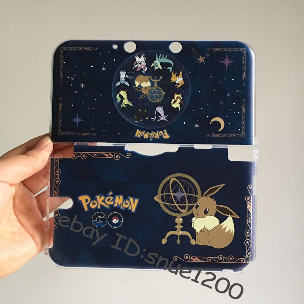 Compatible with Nintendo 3DS XL Pokemon shell Eevee Starry Protective Case Cover