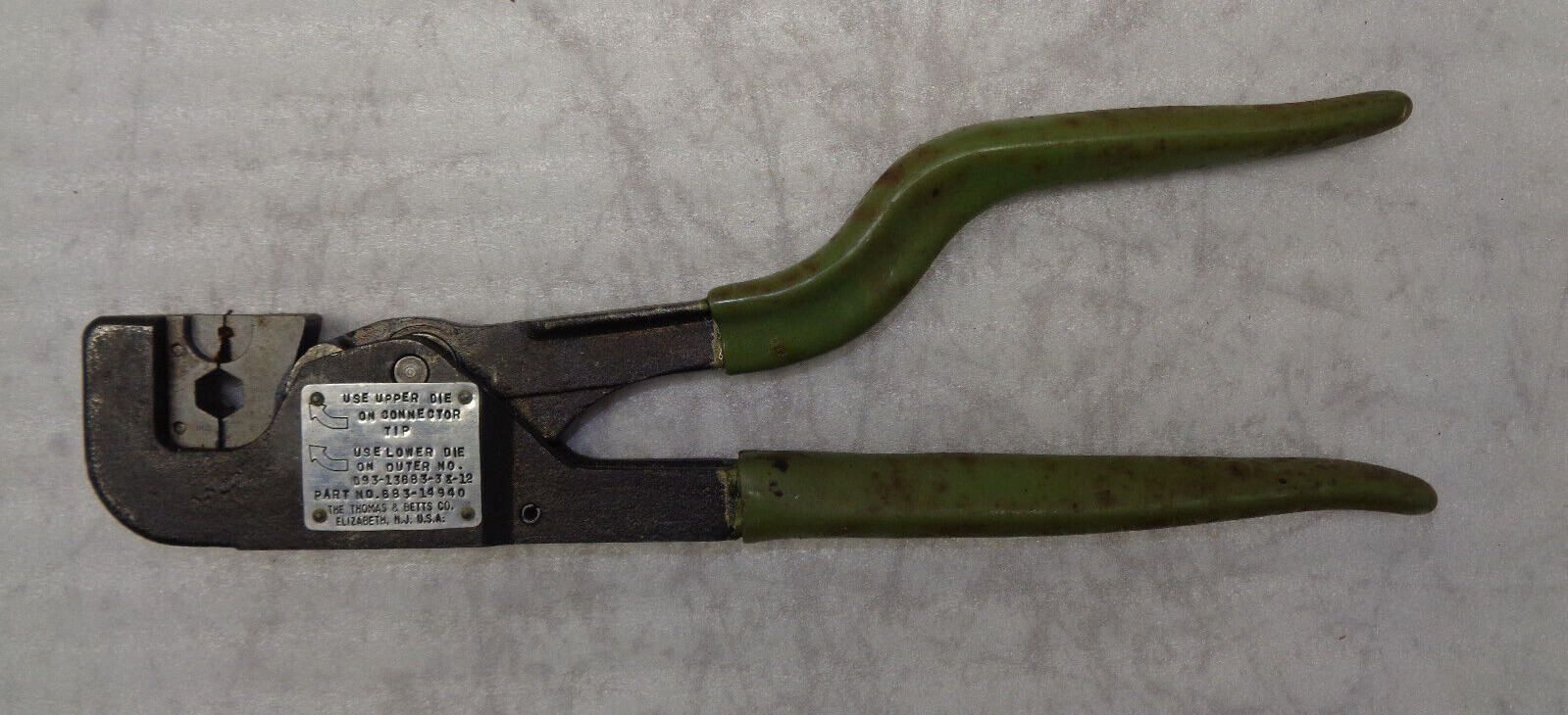 THOMAS & BETTS CRIMP TOOL WT-683-14940 NEW (LAST ONES)