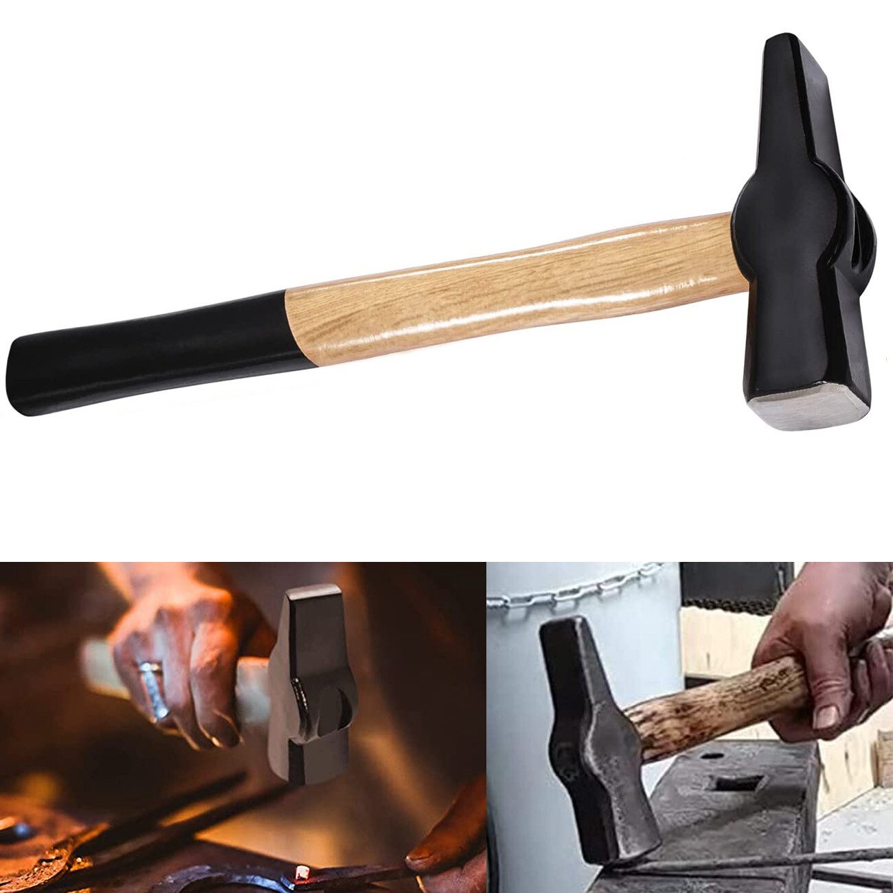 Blacksmith Hammer 0000811-1000 Bladesmith Forging Knife Making Metal Tool