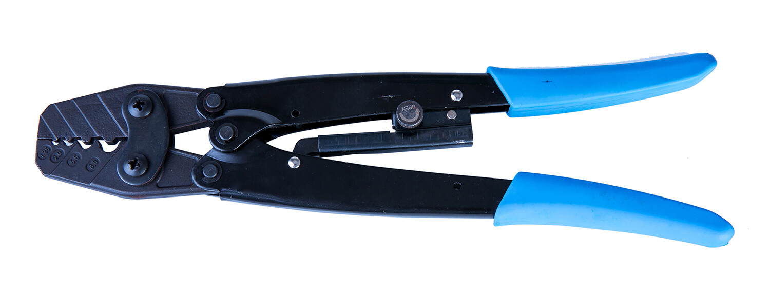New Ratchet terminal crimping cable crimper plier AWG16-8.0
