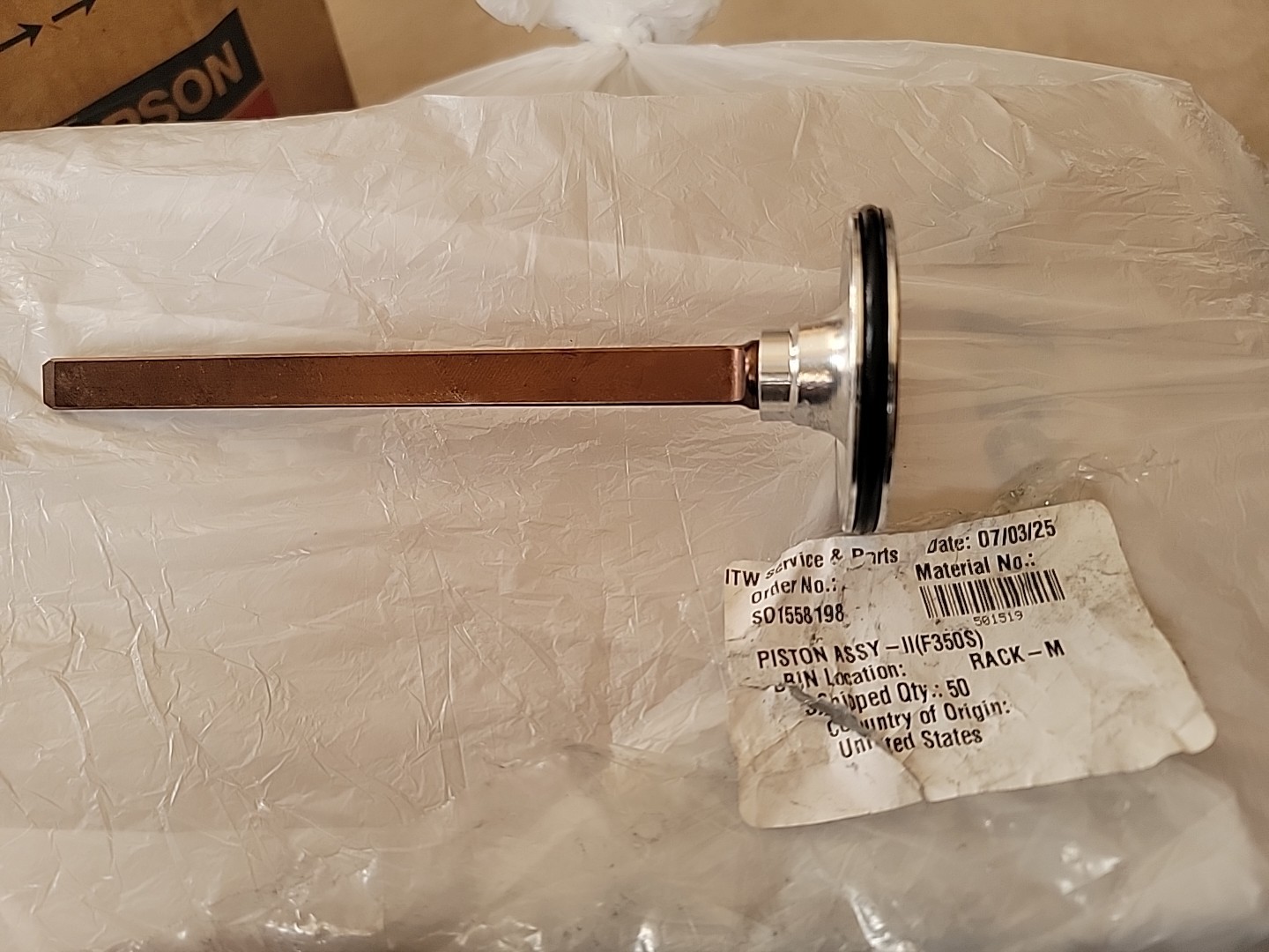 Superior Parts SP 501519 Aftermarket Piston Driver for Paslode F-350S with O-Rin
