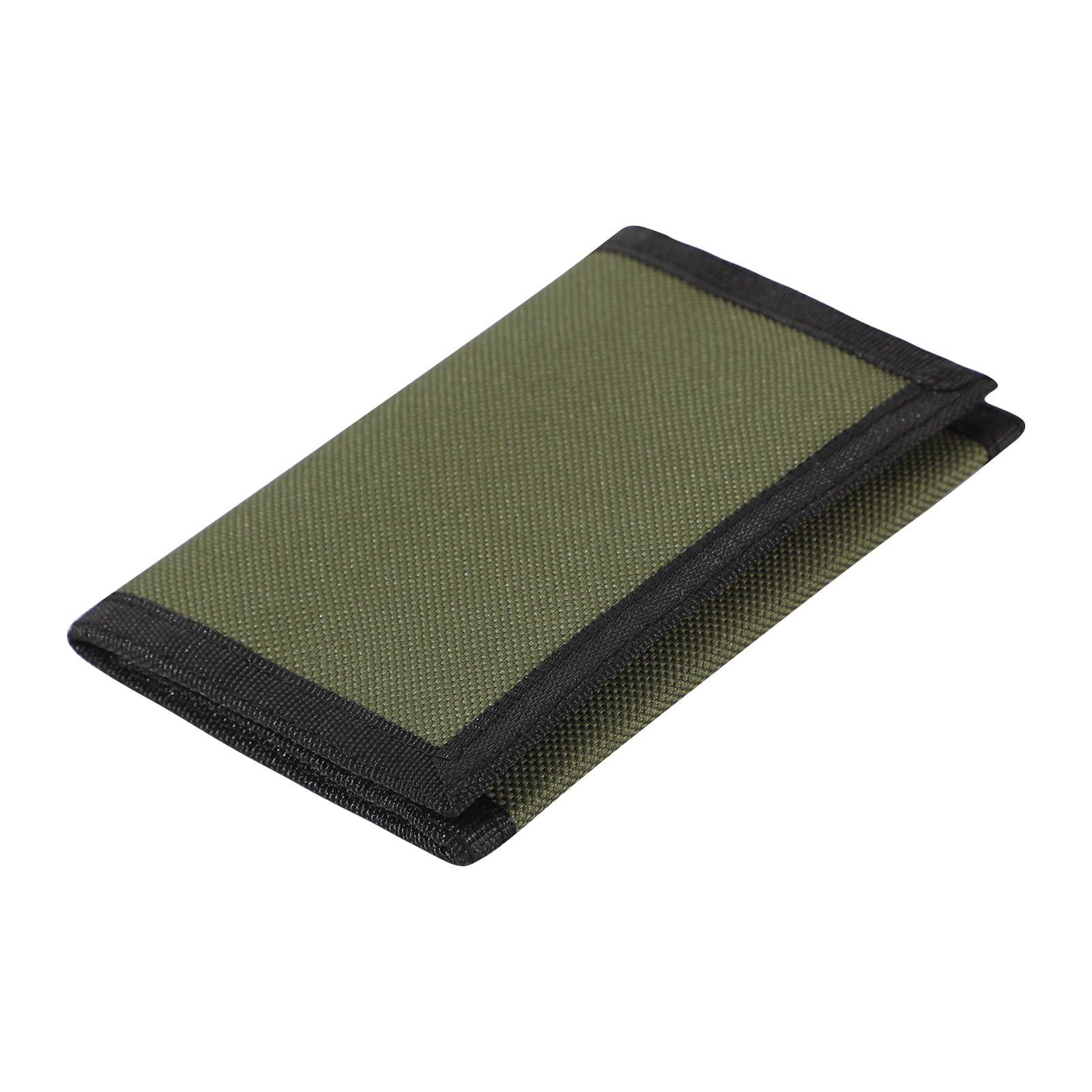 Leyeve wallet,Teen Wallet with Coin 4.8 x 3.2 x 0.7 inches, Army green