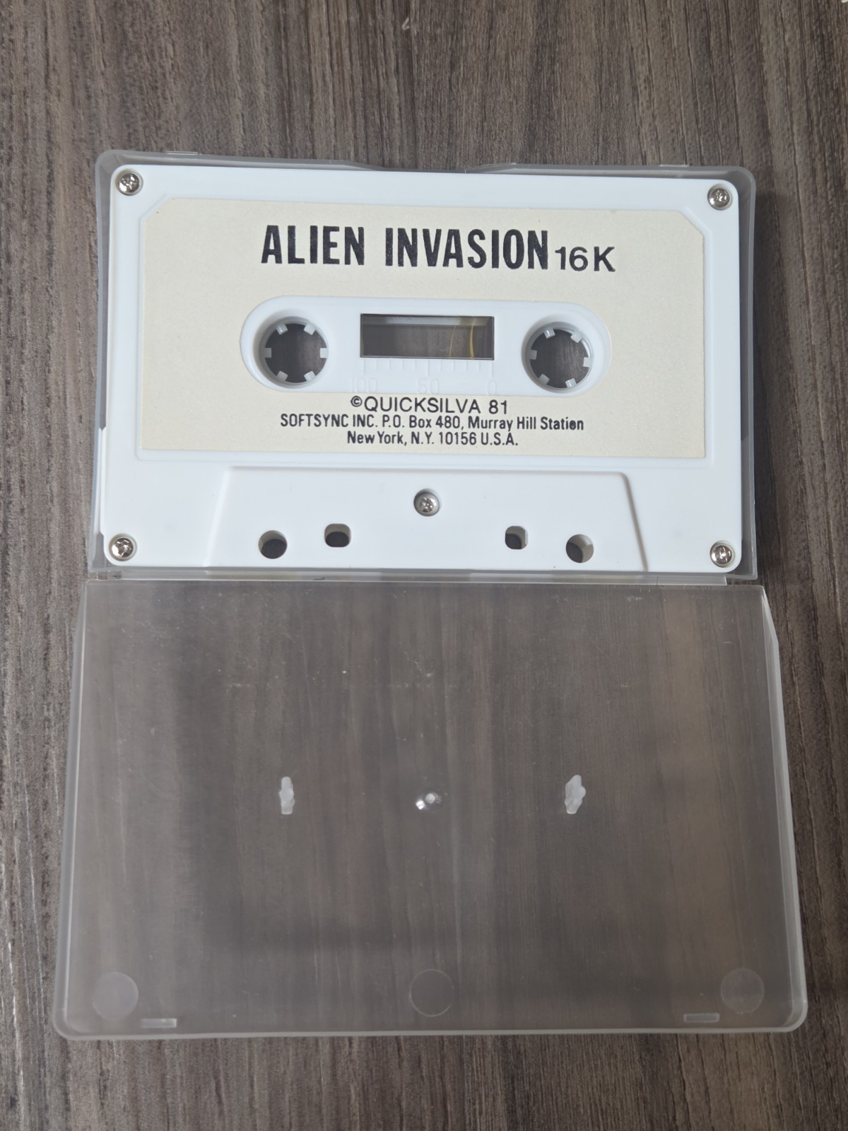 Softsync Timex TS1000 /Sinclair ZX81 Alien Invasion Game Used