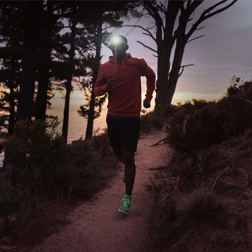 Ultra Bright LED Headlamp - 5 Modes, White & Red Leds, IPX6 Water Resistant