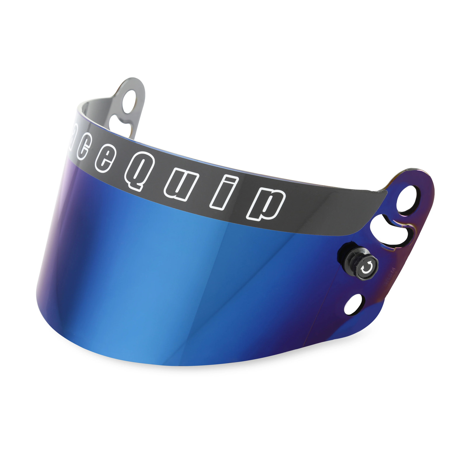 RaceQuip 204007RQP Helmet Shield Blue Iridium RaceQuip Pro 15/Pro Series Helmets