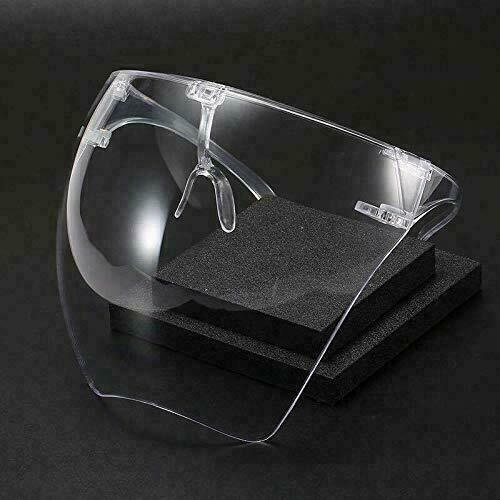 Full Face Covering Protective Face Shield Reusable Goggle Shield