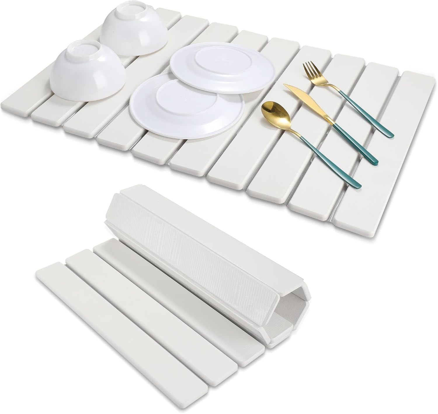 snery Lar Stone Drying Mat for Kitchen Counter - 24" Dirt-Resistant