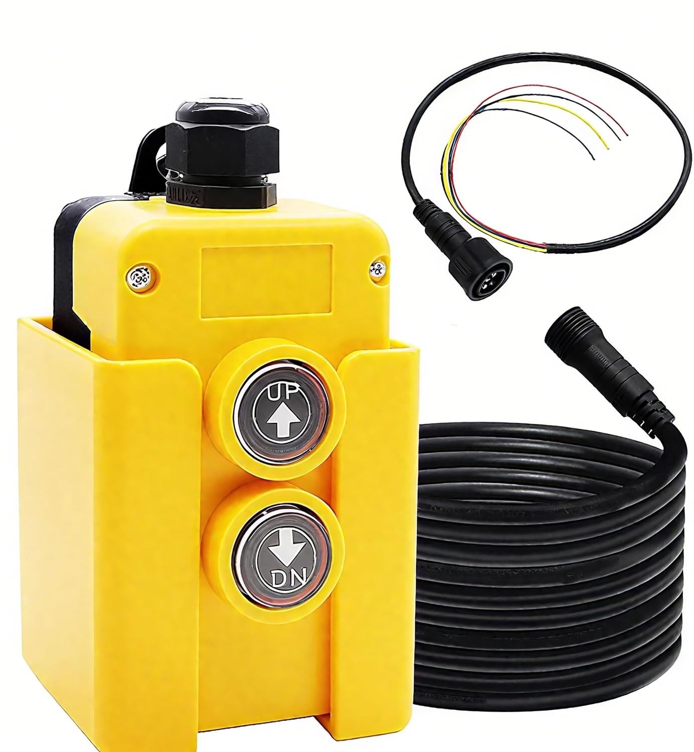 4 Wire 12V Remote Control Switch for Single Acting Hydraulic Pumps