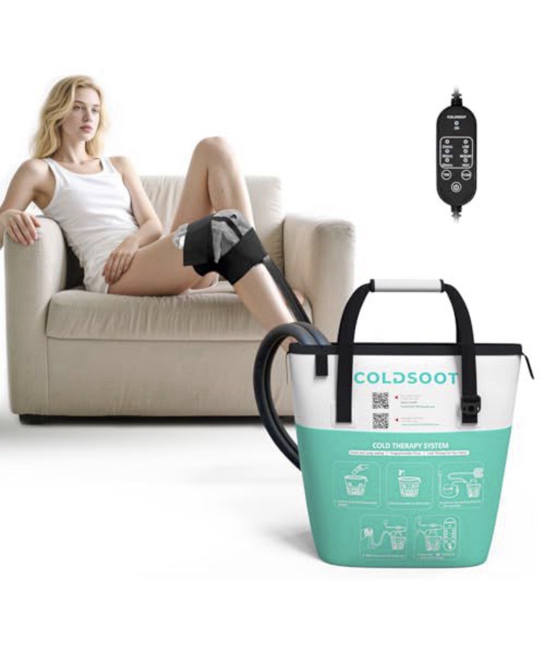 Coldsoot Cold Therapy knee ankle post-op ice HE100 * New in Box NiB