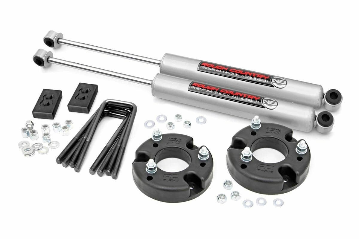 Rough Country for Ford F150 2" Leveling Lift Kit w/ Shocks 2009-2020