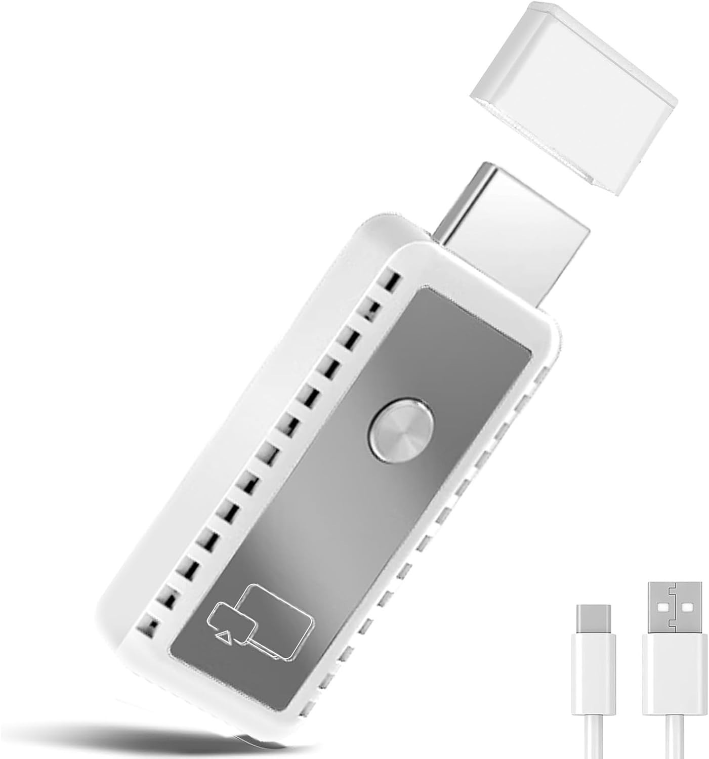 2026 Upgraded 2-in-1 Wireless HDMI Display Dongle Adapter,4K HDR Decode Dual Ban