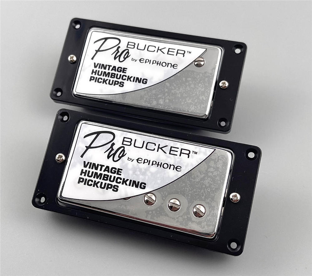 Epiphone USA ProBucker Chrome Vintage Humbucker Pickup Set LP&SG 5 Core Wire