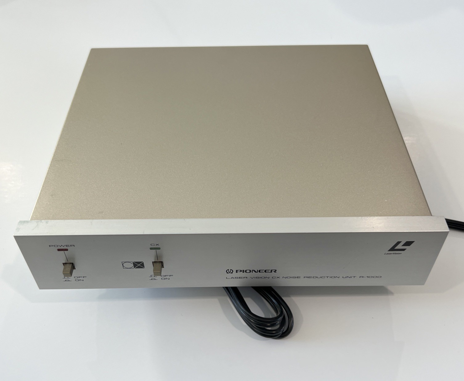 Pioneer R-1000 Laser Vision CX Noise Reduction Unit Untested (Powers On)