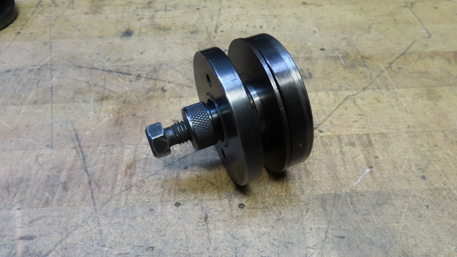 L.H. thread Cutter Grinder Surface grinding wheel arbor 1-1/4 ctr W/removal tool